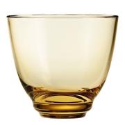 Holmegaard - Flow vannglass 35 cl amber