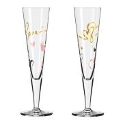 Ritzenhoff - Goldnacht champagneglass 2 stk Herats