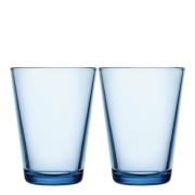 iittala - Kartio glass 40 cl 2 stk aqua