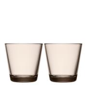 iittala - Kartio glass 21 cl 2 stk lin