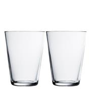 iittala - Kartio glass 40 cl 2 stk klar