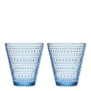 iittala - Kastehelmi glass 30 cl 2 stk aqua