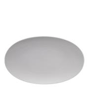 Royal Porcelain - Blanche ovalt fat 40x24,5 cm hvit