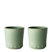 PotteryJo - Tulipa kopp 20 cl 2 stk verona green