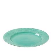 Lyngby Porcelæn - Rhombe Color lunsjtallerken 21 cm aqua