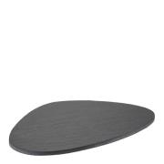 Modern House - Slate serveringsfat 22x16 cm oval svart