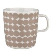 Marimekko - Oiva/Rasymatto krus 40 cl hvit/beige