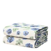 Sagaform - Eden vokset duk 150x250 cm blå mix