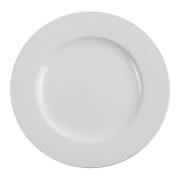Exxent - Victoria tallerken flat 26,5 cm hvit
