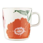 Marimekko - Puutarhakutsut krus 40 cl hvit/grønn/oransje