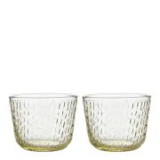 Marimekko - Sysky glass 20 cl 2 stk gul