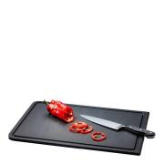 Continenta - Duracore skjærebrett med renne 44x29,8 cm svart