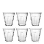 Duralex - Picardie vannglass 20 cl 6 stk klar