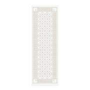 Ekelund - Åttebladrose løper 50x150 cm beige