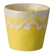 Costa Nova - Gres espressokopp 10 cl 6,5x6 cm gul