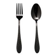 Vargen & Thor - Frost dessertbestikk 8 deler svart