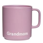 Design Letters - Favourite kopp med hank Grandmom 25 cl lavender