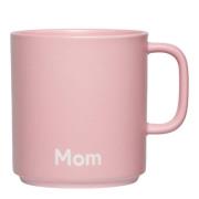 Design Letters - Favourite kopp med hank MOM 25 cl creole pink