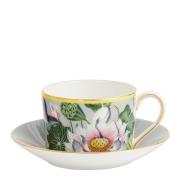 Wedgwood - Waterlily tekopp & asjett