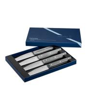 Opinel - Table Bois bestikksett 4 deler Facette mikrotannet grå