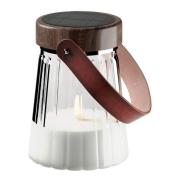 DeluxeHomeart - LED glass lanterne 12 x 13 cm solcelledrevet