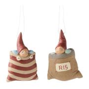 Klarborg - Nisserikker 2023 julepynt 6 cm