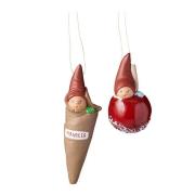 Klarborg - Nisserikker 2025 julepynt 9 cm