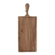 Sögne Home - Anton skjærebrett med rille 65x25 cm akasietre