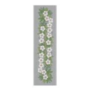 Ekelund - Vintervita løper 35x120 cm