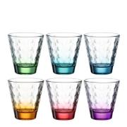 Leonardo - Optic tumblerglass 6 stk assortert