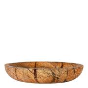 Sagaform - Sten skål 28x5 cm brun