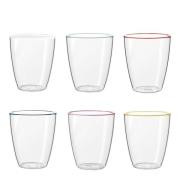 Aida - Life in colour - Art vannglass 29 cl 6 stk multi