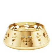 Georg Jensen - Jul 2025 lysestake kubbelys 4x10,5 cm gull