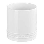Le Creuset - Signature bestikk- og redskapskrukke 1,1L hvit
