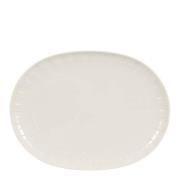 Stiernholm - Senja serveringsfat oval 27x36 cm hvit