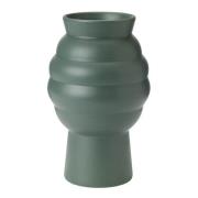 Knabstrup Keramik - Tortus Archie vase No2 23,5 cm dark green