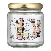 Muurla - Mummi glasskrukke og 4 klistremerker 0,3L syltetøy