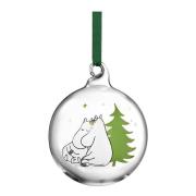 Muurla - Mummi julekule 7 cm gran grønn