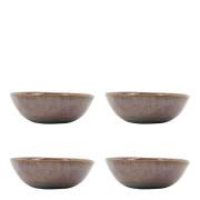 House Doctor - Vida skål 6 cl 4 stk  8x3,2 cm rosa