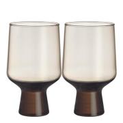 iittala - Solare glass på fot 40 cl 2 stk lin