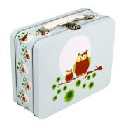 Blafre - Ugle koffertboks 8x16x19 cm lys blå