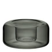 Kosta Boda - Happy lyslykt 4,7 cm antracit