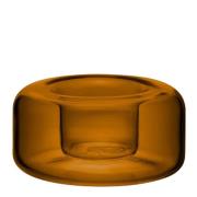 Kosta Boda - Happy lyslykt 4,7 cm rav