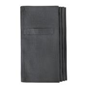 The Organic Company - Serviett i bomull 20x20 cm 4 stk mørkegrå