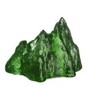 Kosta Boda - The Rock lyslykt 9 cm grønn