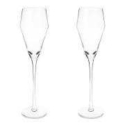 Viski - Raye vinklet proseccoglass i krystall 24 cl 2 stk