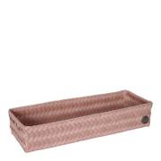 Handed By - Fit lang oppbevaringskurv 39x12x7 cm copper blush