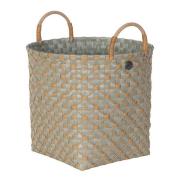 Handed By - Ivy & Rose medium kurv m/håndtak 30x27 cm matcha green