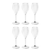Quattro - Lounge champagneglass 24 cl 6 stk tritanplast