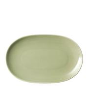 Arabia - 24h oval tallerken 18x28 cm salviegrønn